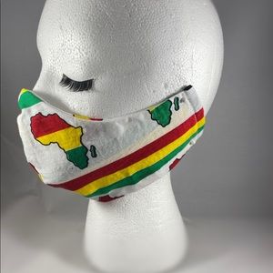 Africa print mask